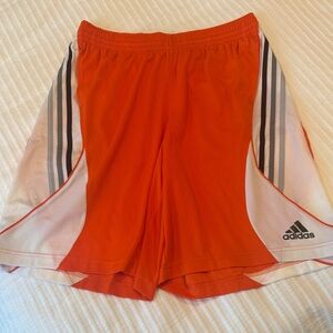 adidas Orange Basketball Shorts